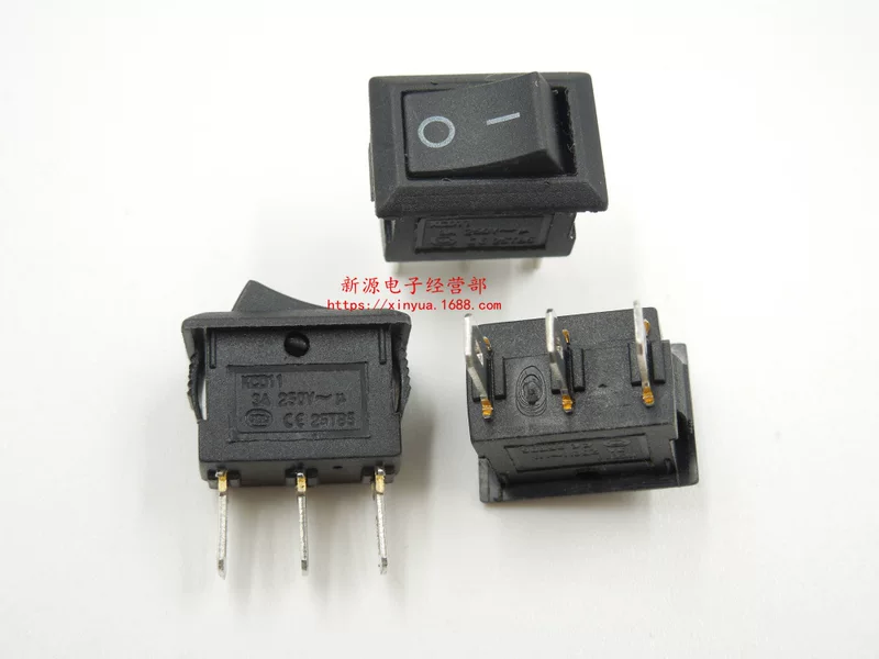 KCD11-3P 250VAC/3A ship type switch-shaped switch 8*13.5 kcd11-101 3 pin 2 gear