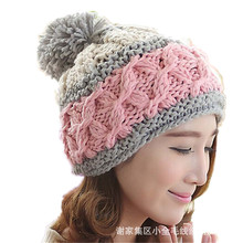 BomHCS������ů��ɫƴ��ñ�� �ֹ����ᘿ�Ůñ ���uͨ���R�debay