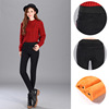 Korean version of the new warm velvet waist big fat mm elastic