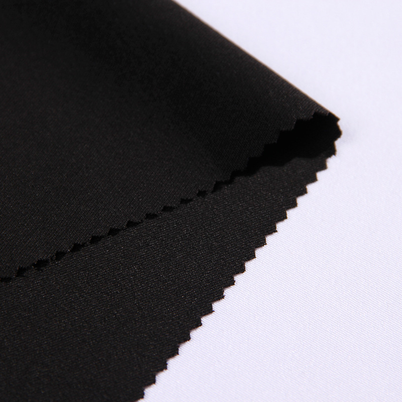 【鹏越】40S/2TR斜纹四面弹 时尚女装服装面料 涤粘弹力混纺布料