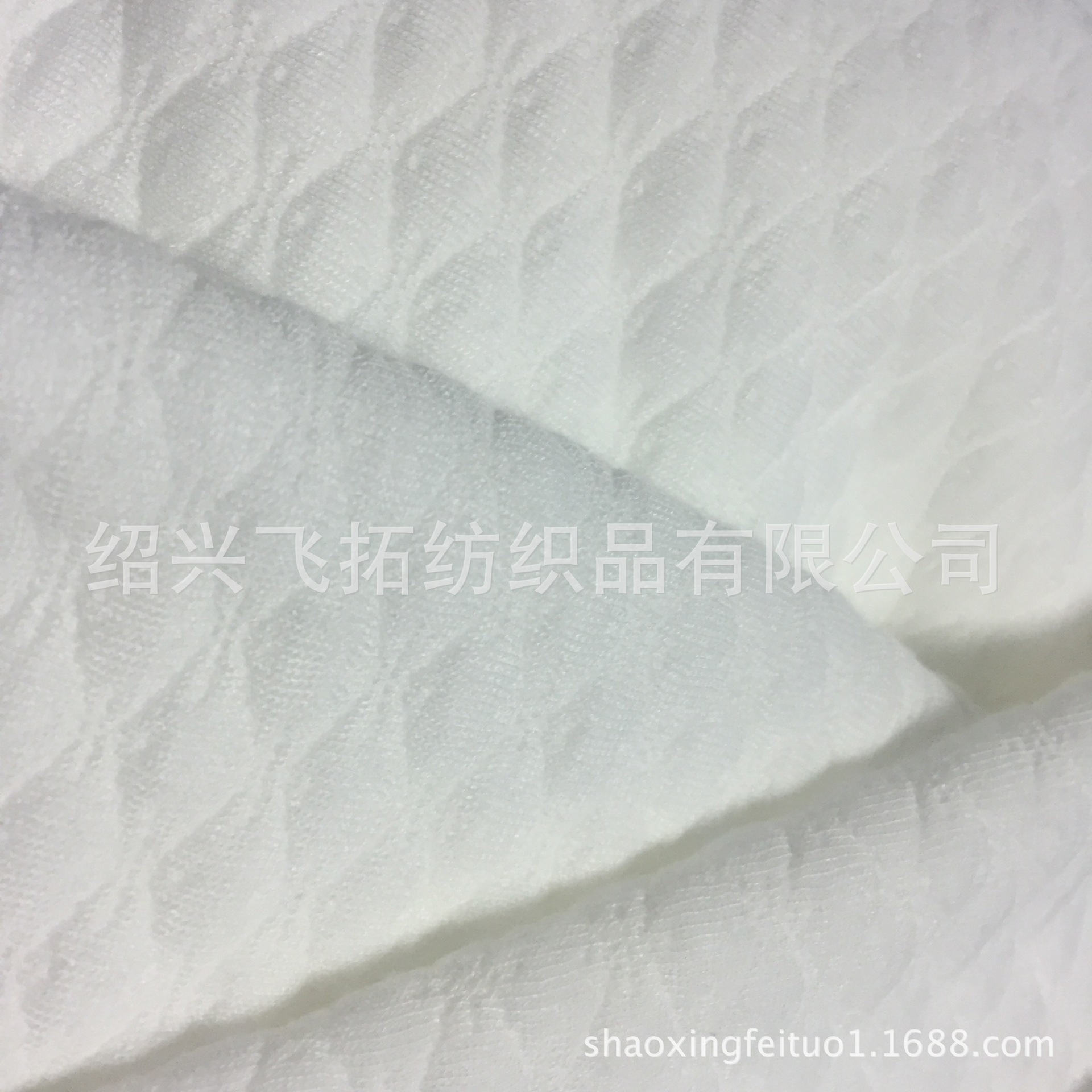 厂家直销针织全涤氨纶格子提花面料 双面电脑提花