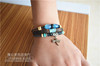 Leather adjustable bracelet, Aliexpress, wish, European style