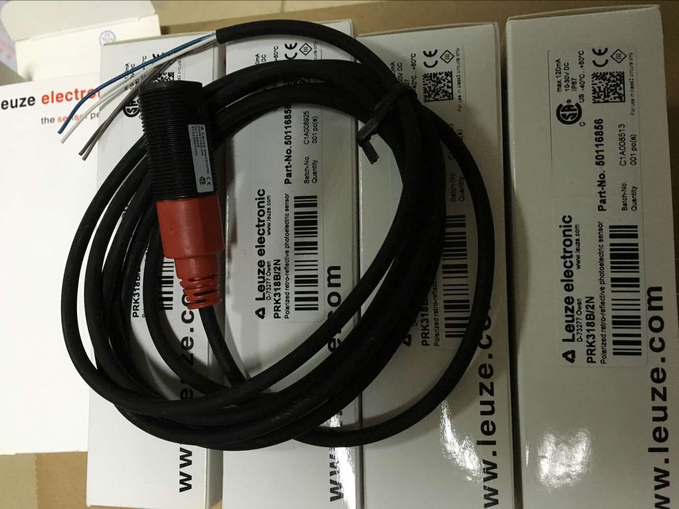 劳易测光电开关PRK318K/N停产，升级为PRK318B/2N