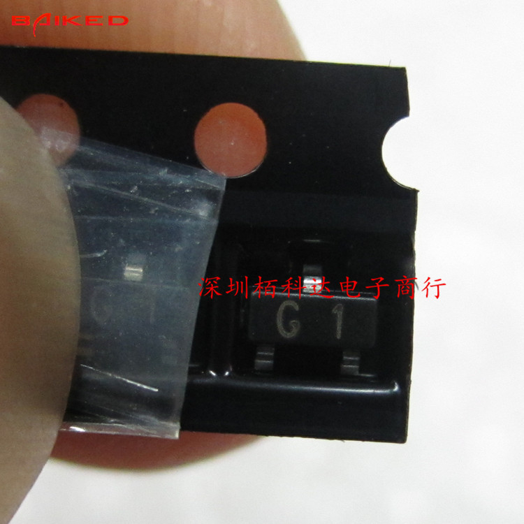 贴片 丝印G1 SOT23-3 160V 0.6A NPN晶体管 MMBT5551TP1 全新原装