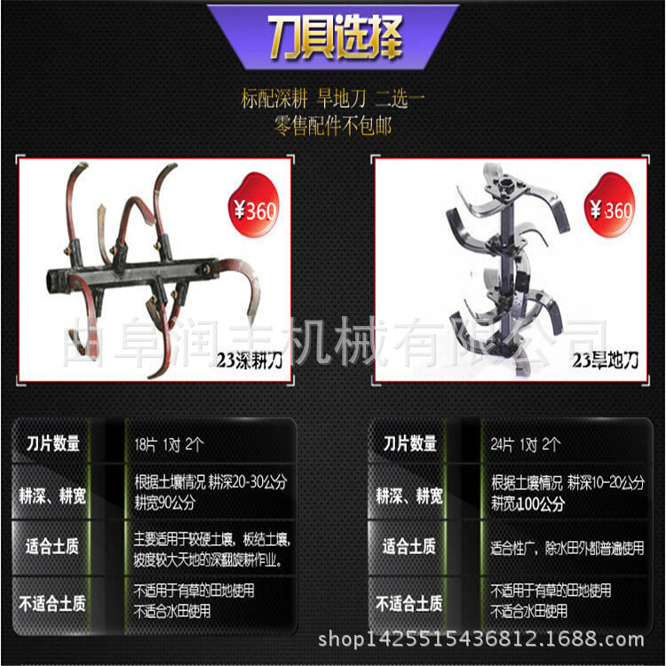 三种功能旋耕机 淮阴县旋耕机公司