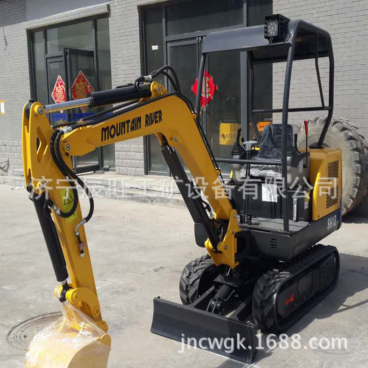 厂销售农用迷你小型挖掘机 10型履带式挖掘机 结实耐用