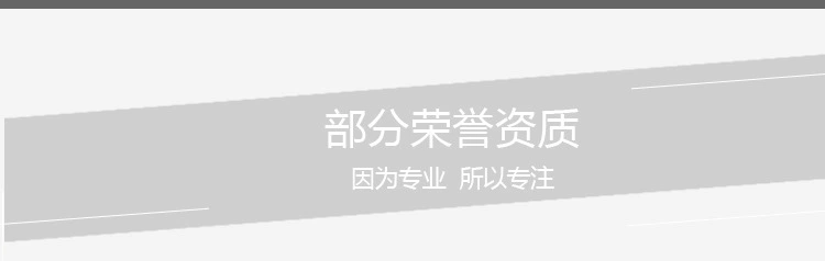 荣誉资质