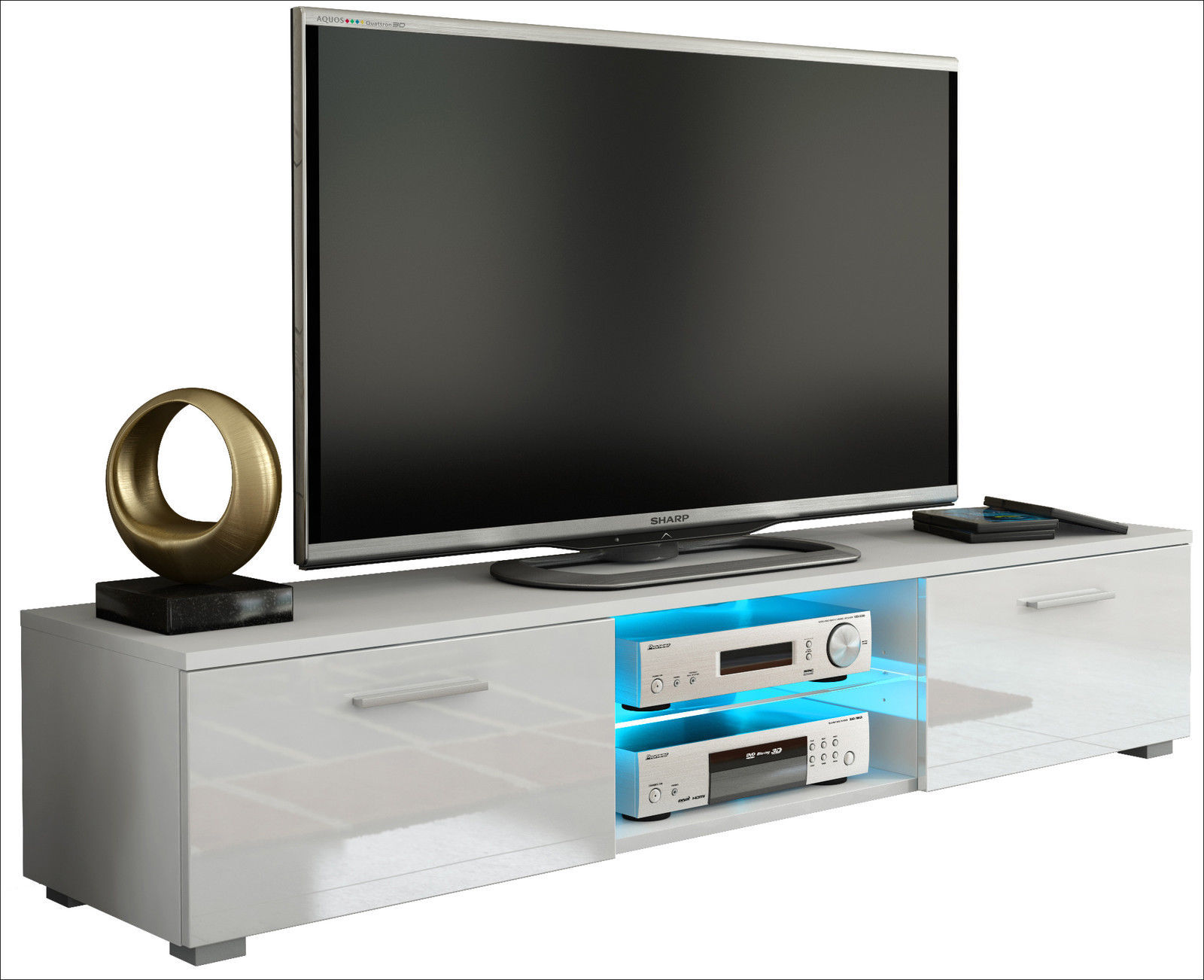 Los fabricantes suministran la combinación de gabinete visual minimalista moderno pequeño apartamento muebles de la sala de estar gabinete TV traje
