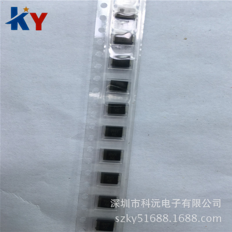 SMBJ5.0A/P6SMB5.0A 印字KESMB 5V 单向TVS瞬变抑制二管可
