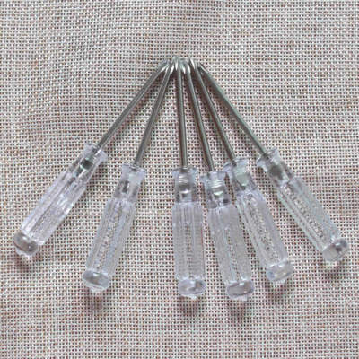迷你透明一字十字小起子水晶小螺丝批玩具赠品礼品厂家直销螺丝刀