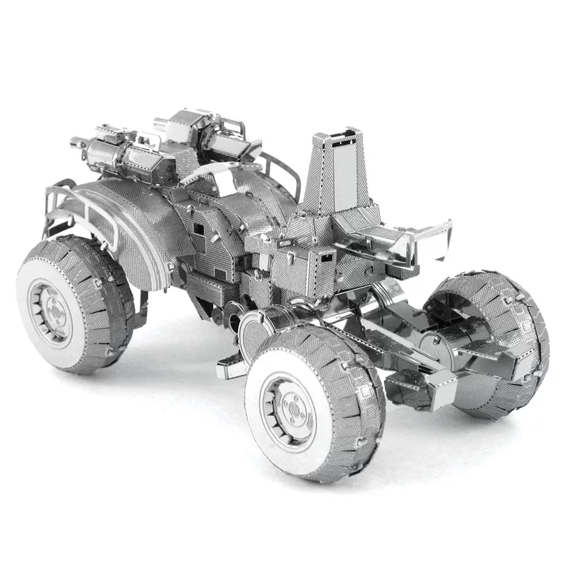 Metal constructor, three dimensional brainteaser, handmade, in 3d format, fighting
