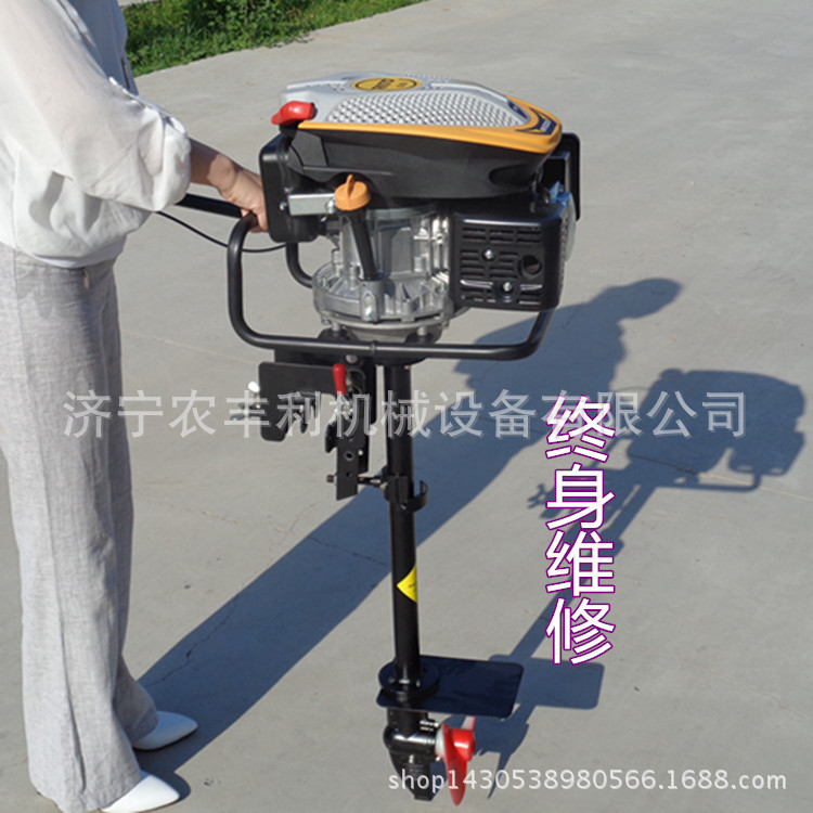 农丰利船舷外机推进器渔船橡皮艇船外机 船挂机