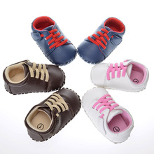 童鞋2021新款PU嬰兒學步鞋休閑軟底寶寶學步鞋膠底嬰兒鞋子0-1歲