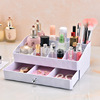 Cosmetic storage box, crystal, brush, lipstick