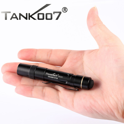 tank007探客迷你白光强光LED瞳孔笔笔式7号电池医用手电筒PA01