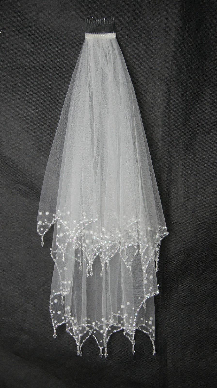 Bridal Veil Wedding Dress Accessories 2...