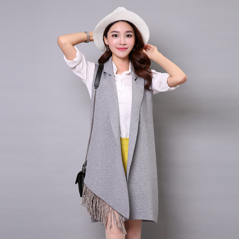 Gilet femme HIRONDELLE CHRYSALIDE en Tricot - Ref 3318273 Image 4