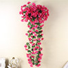 18 Simulation Big Violet Canton Wedding Flowers Hanging Wall Flower Window Bald Window Decoration Fake Flower Exical Ball Flower Wholesale