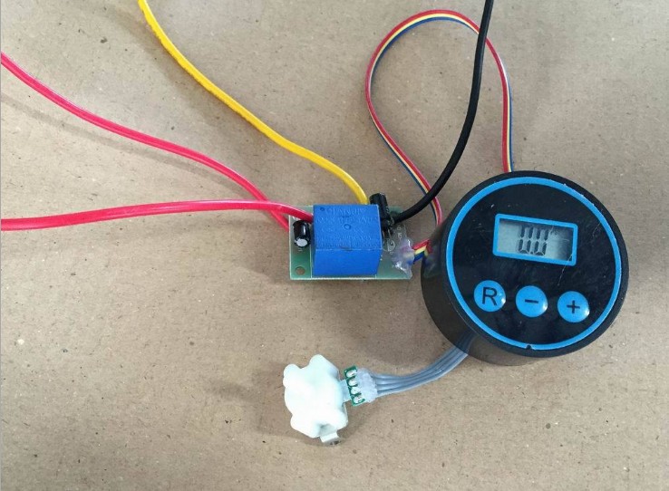 数显充气泵模组 压力显示表 气压表气压计 打气泵模组