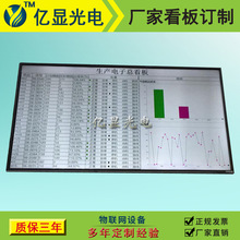LCD液晶生产管理看板LED电子看板订单管理生产计划显示屏进度监控