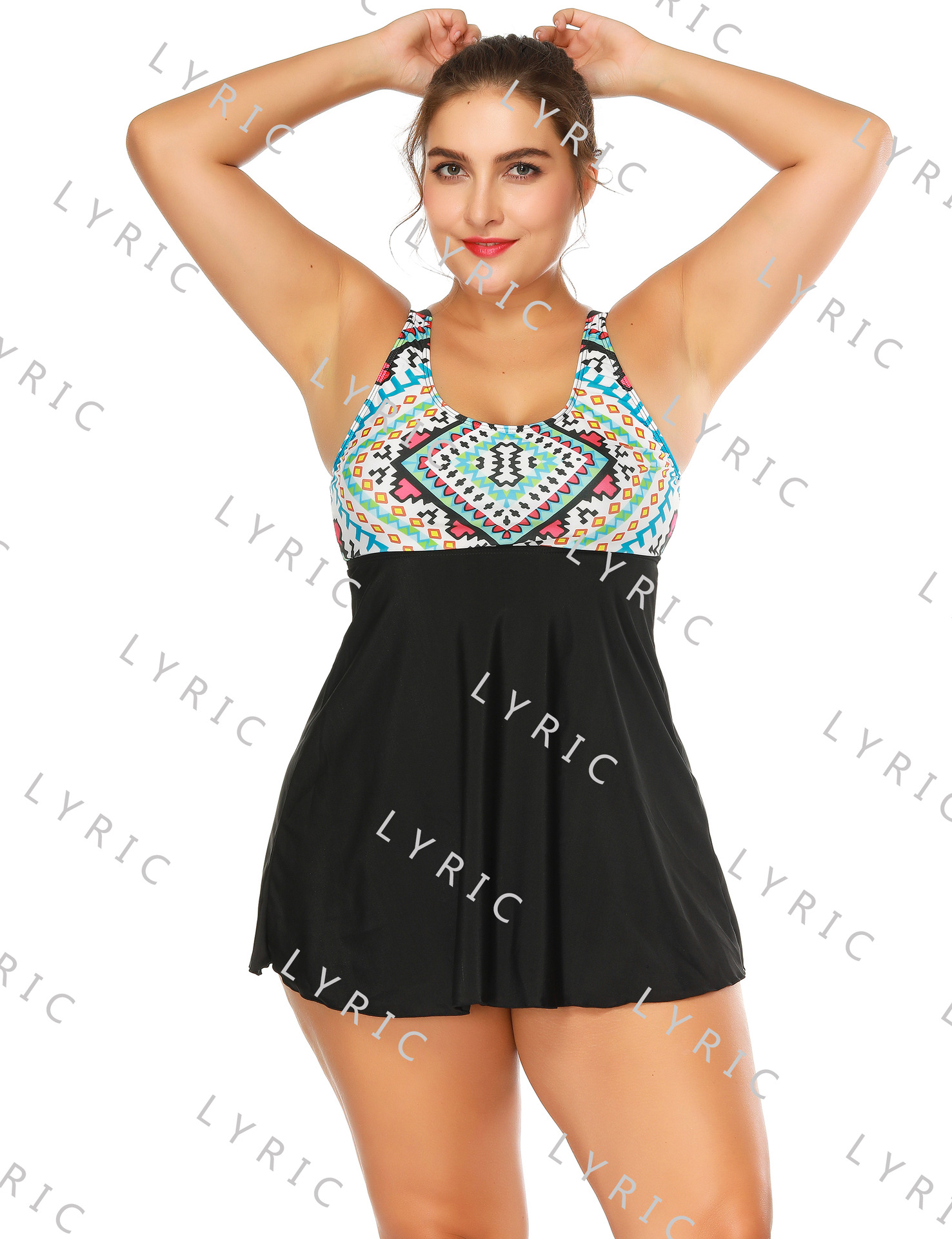 Cotton FashionLarge size swimsuit(SG17358-S) NHYS0006-SG17358-S