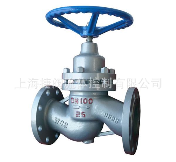 柱塞截止阀 UJ41H 铸钢法兰柱塞阀 蒸汽柱塞阀  碳钢柱塞阀