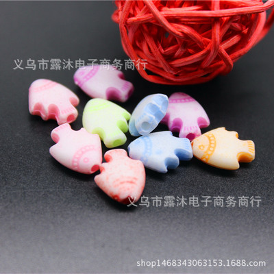 Manufactor Direct selling Mixed color diy Small fish washing Loose bead children Customizable Beading Colors can be customized
