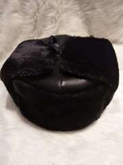 冬季加厚雷鋒帽 皮革大護耳火車頭帽子保安帽風雪帽 廠家直發