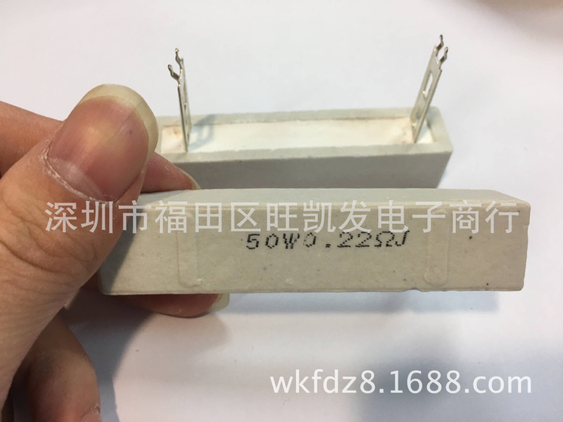 水泥电阻 50W 0.1RJ 5% 方形脚 LED灯电阻  厂家直销