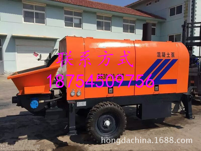 山东厂家直供小泵 混凝土泵 细石泵 地暖泵 砂浆泵 打细石的30泵