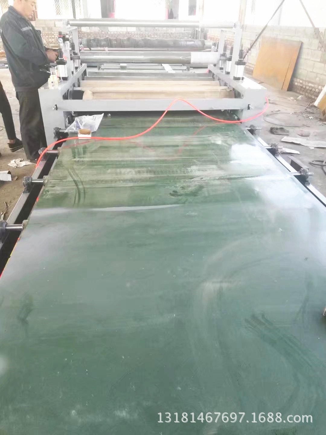 无锡 木板金属板 无纺布自动贴面机