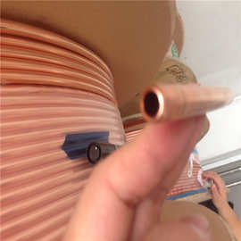Tp2紫铜盘管加工 冷凝器空调铜管 保温铜管10*0.6 6*0.5 8*10.mm