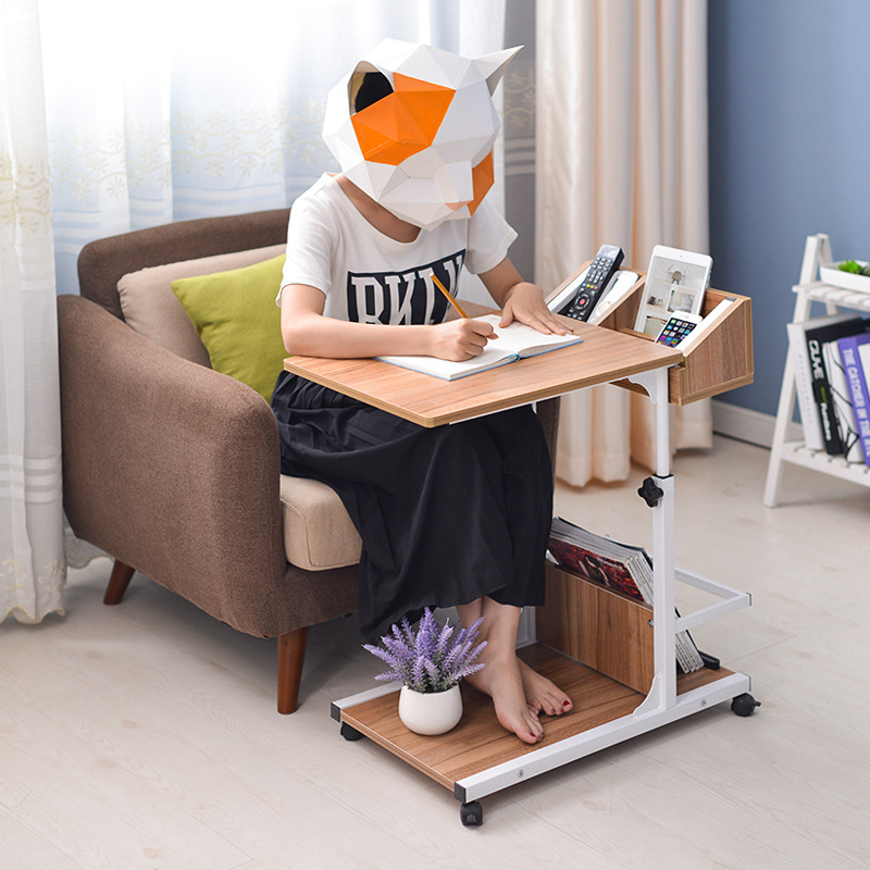 1 side table modern minimalist corner table bedroom table small coffee table mobile bedside table living room mini sofa cabinet side cabinet