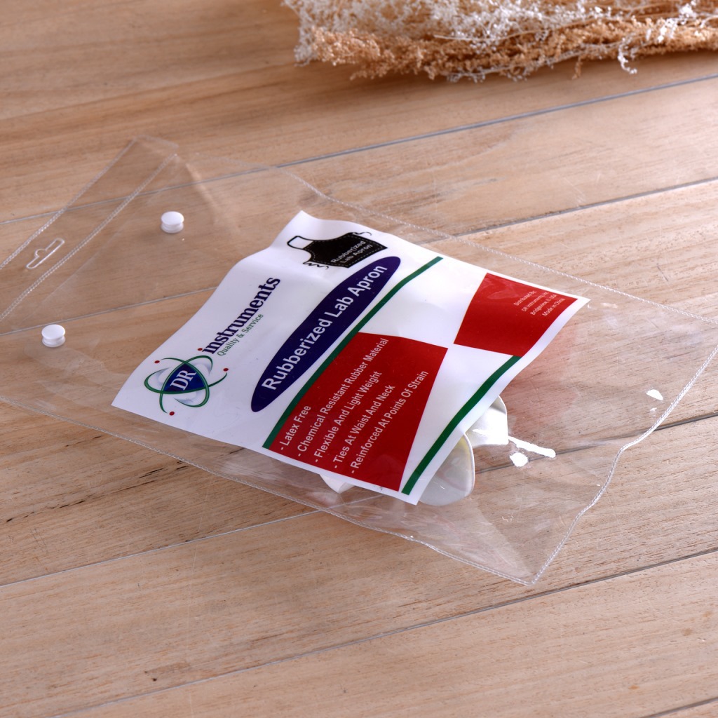 pvc塑料自封塑料袋彩色印刷纽扣可挂包装袋批发袋塑料袋