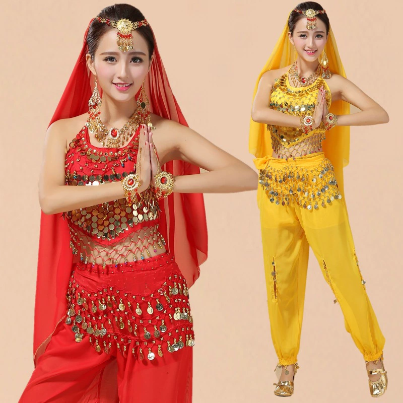 Suit, set, dudou, flashlight, trousers, practice, India, new collection