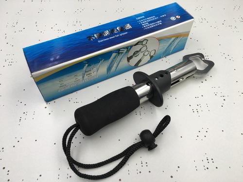 Factory price wholesale 304 stainless steel fish gripper/fish control device/fish control pliers/lure pliers fishing accessories