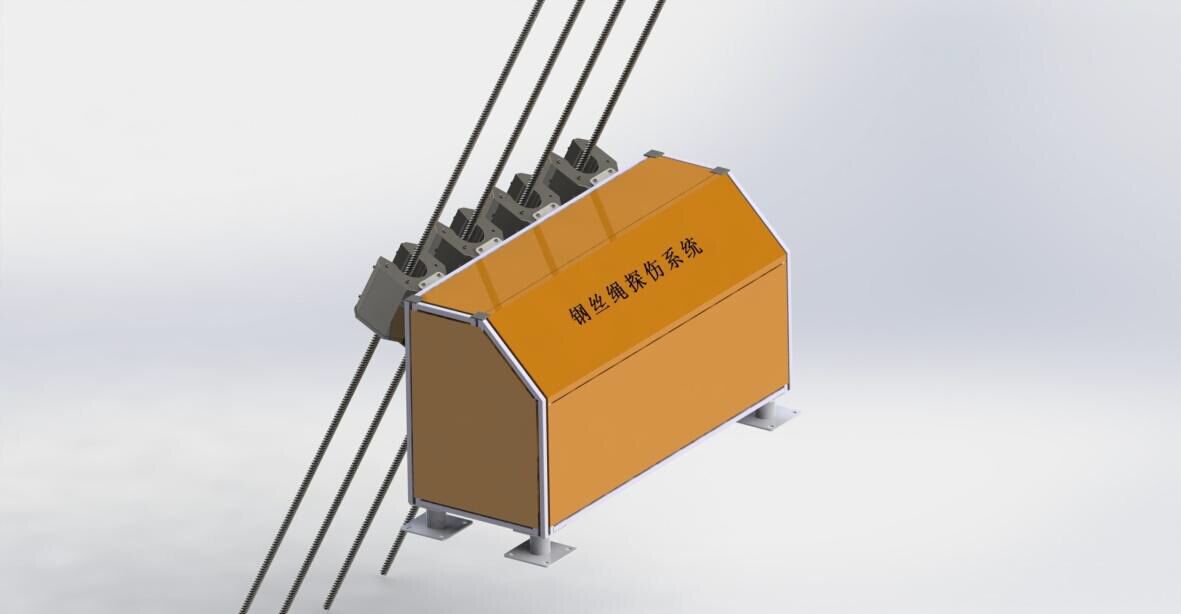 煤矿钢丝绳实时探伤仪 钢丝绳在线检测仪 钢丝绳探伤仪