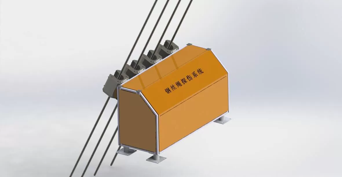 Система дефектоскопирования проволочного каната для угольной шахты TLS-803, дефектоскоп проволочного каната, онлайн-детектор проволочного каната