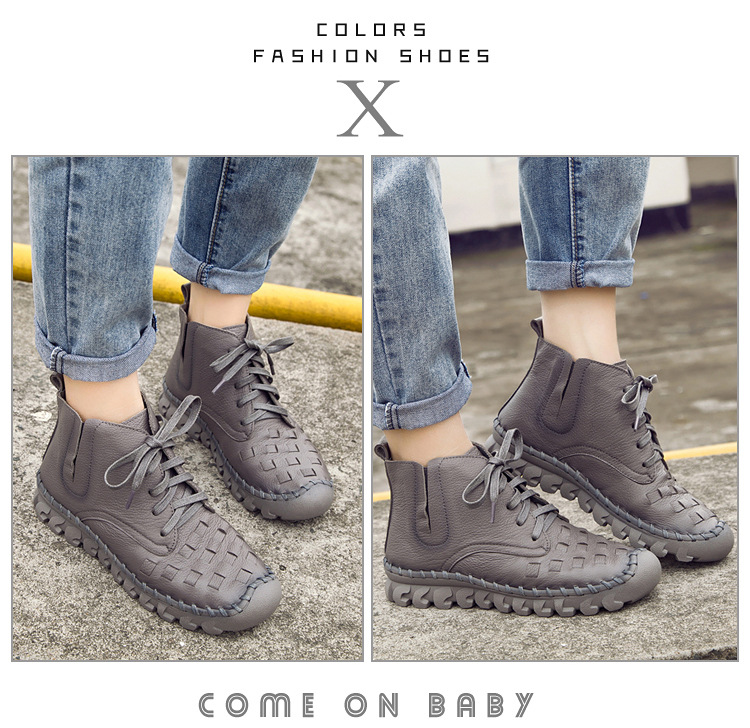 Bottes femme en En cuir - Ref 3354873 Image 22