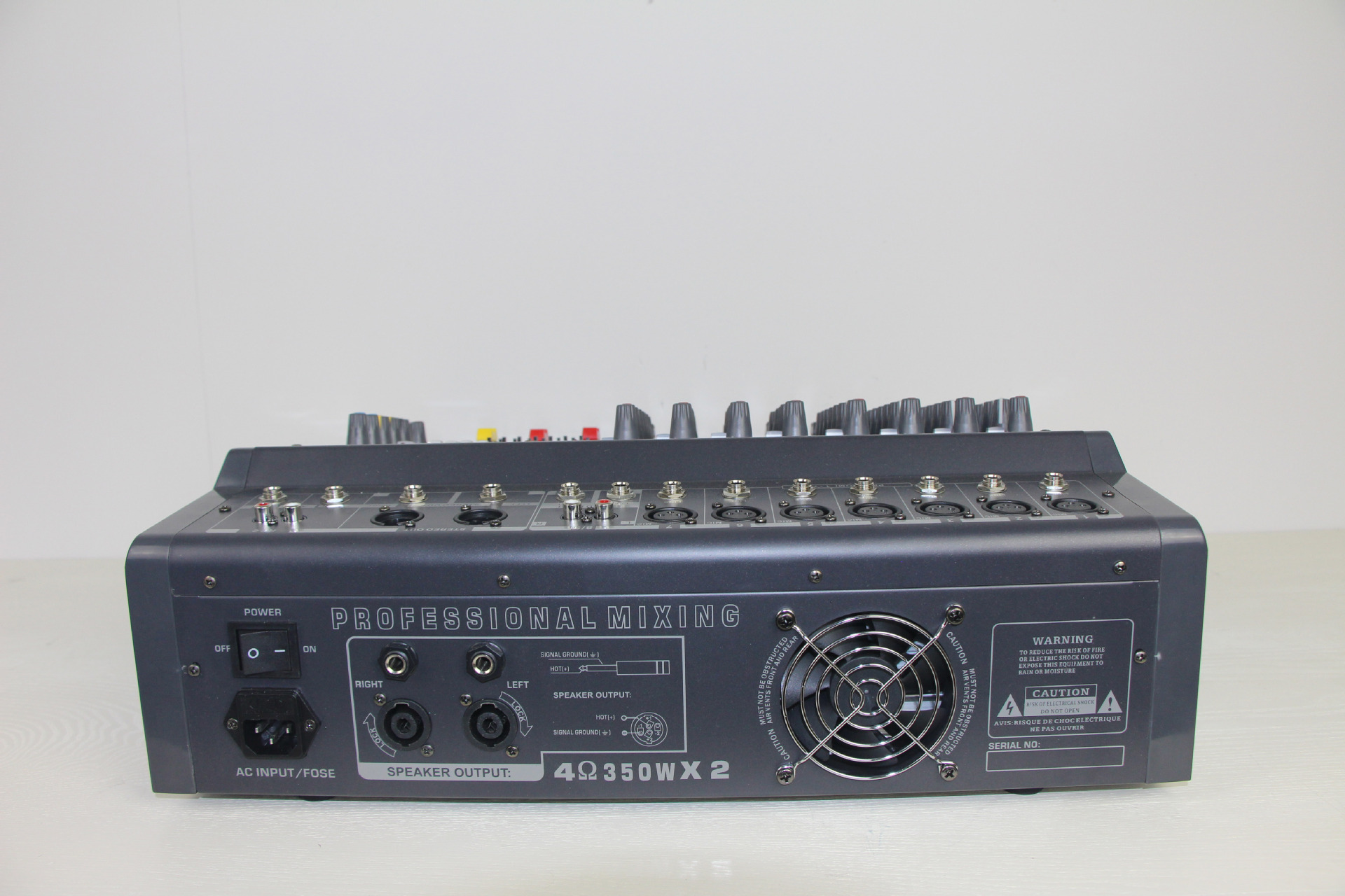 MX806D 4/6/8路 USB 48V幻像电源8路带功放调音台 婚庆/演出/会议-阿里巴巴