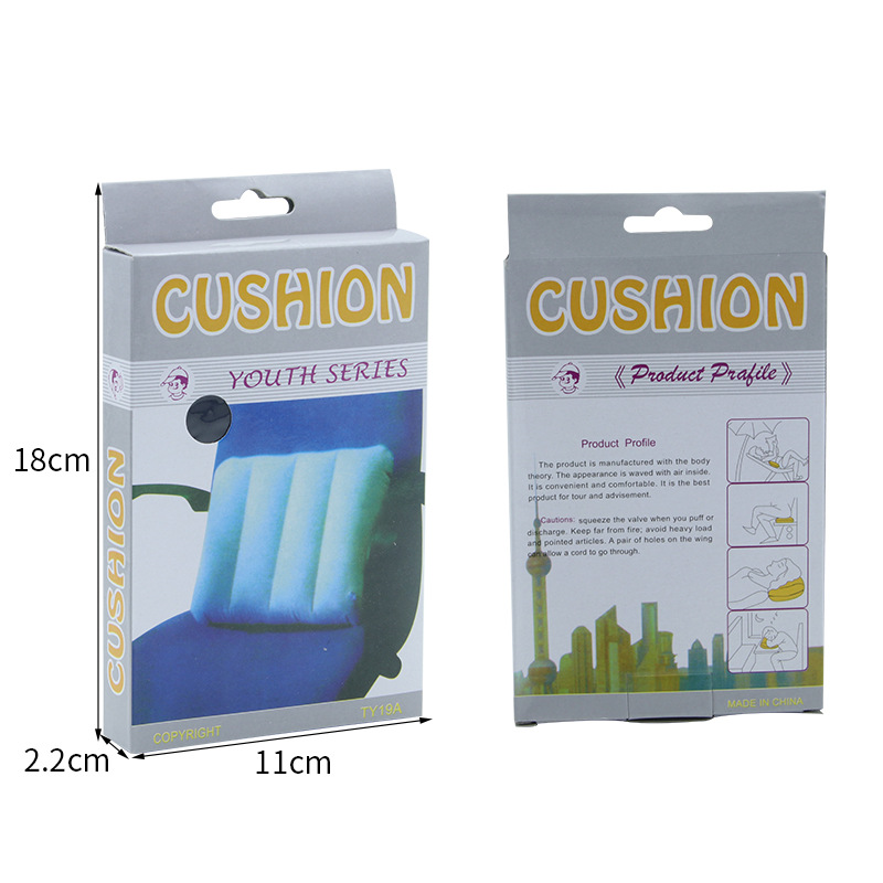 戶外充氣旅行枕 便攜睡枕 飛機(jī)靠枕旅游護(hù)頸枕 R-6403