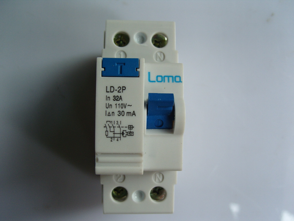 隆马电器 110V美标漏保125v漏电断路器MCB RCCB