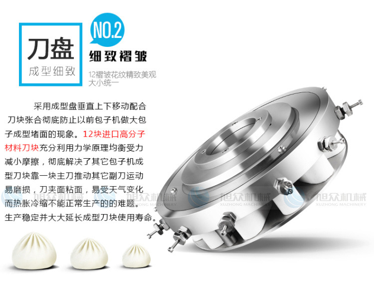 XZ-290II卷面式包子機-詳情6