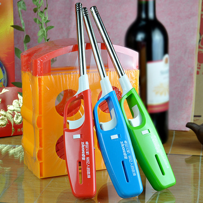 批发多功能厨用点火器塑料可充气点火枪长杆电子打火机煤气灶烧烤