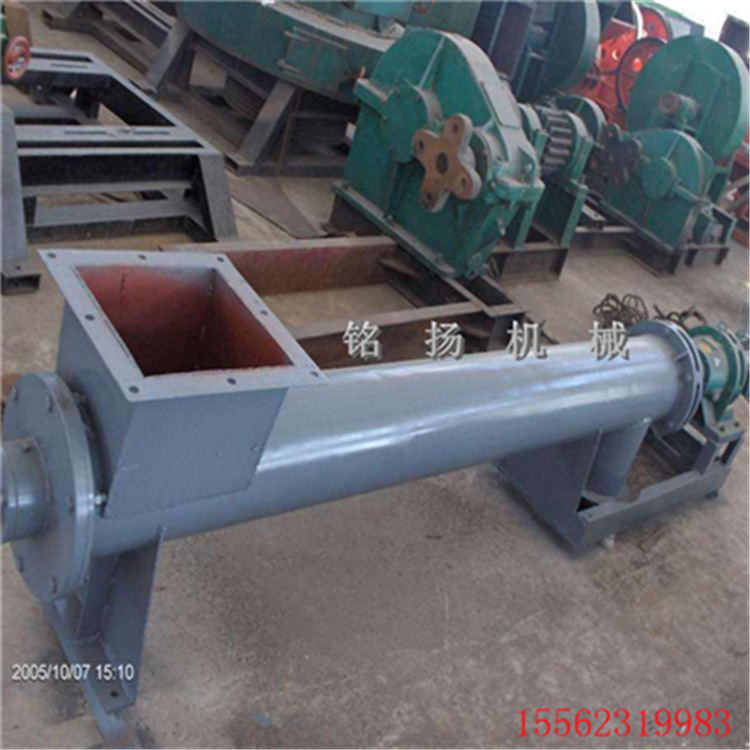 长沙不锈钢煤粉提升机 304加厚耐腐蚀螺管提升机图片