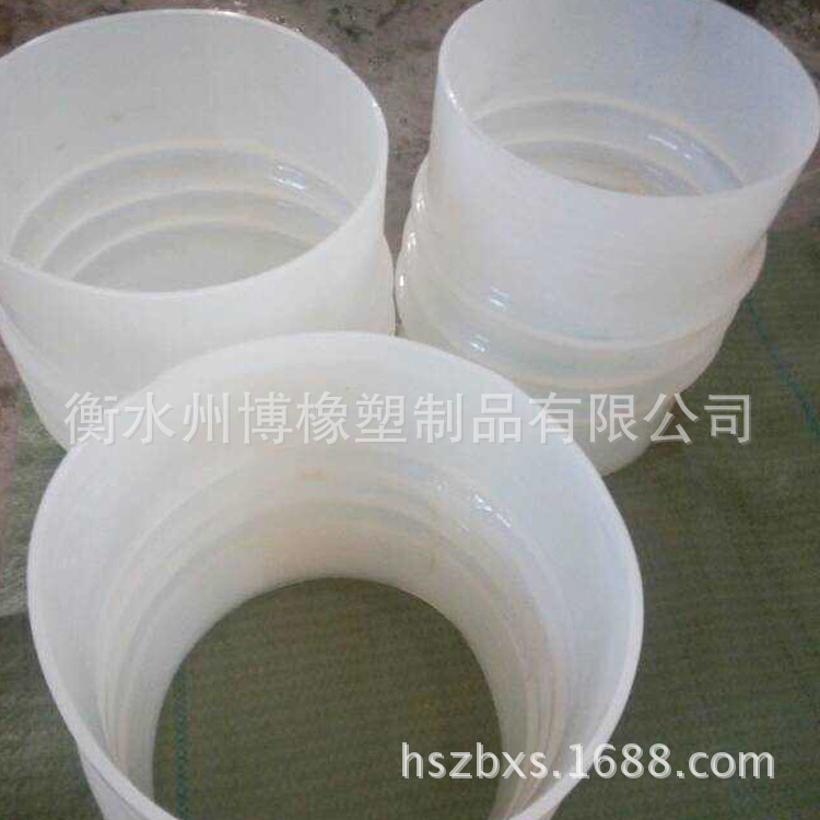 大口径橡胶软接头 法兰可曲挠橡胶软连接 硅胶软接头