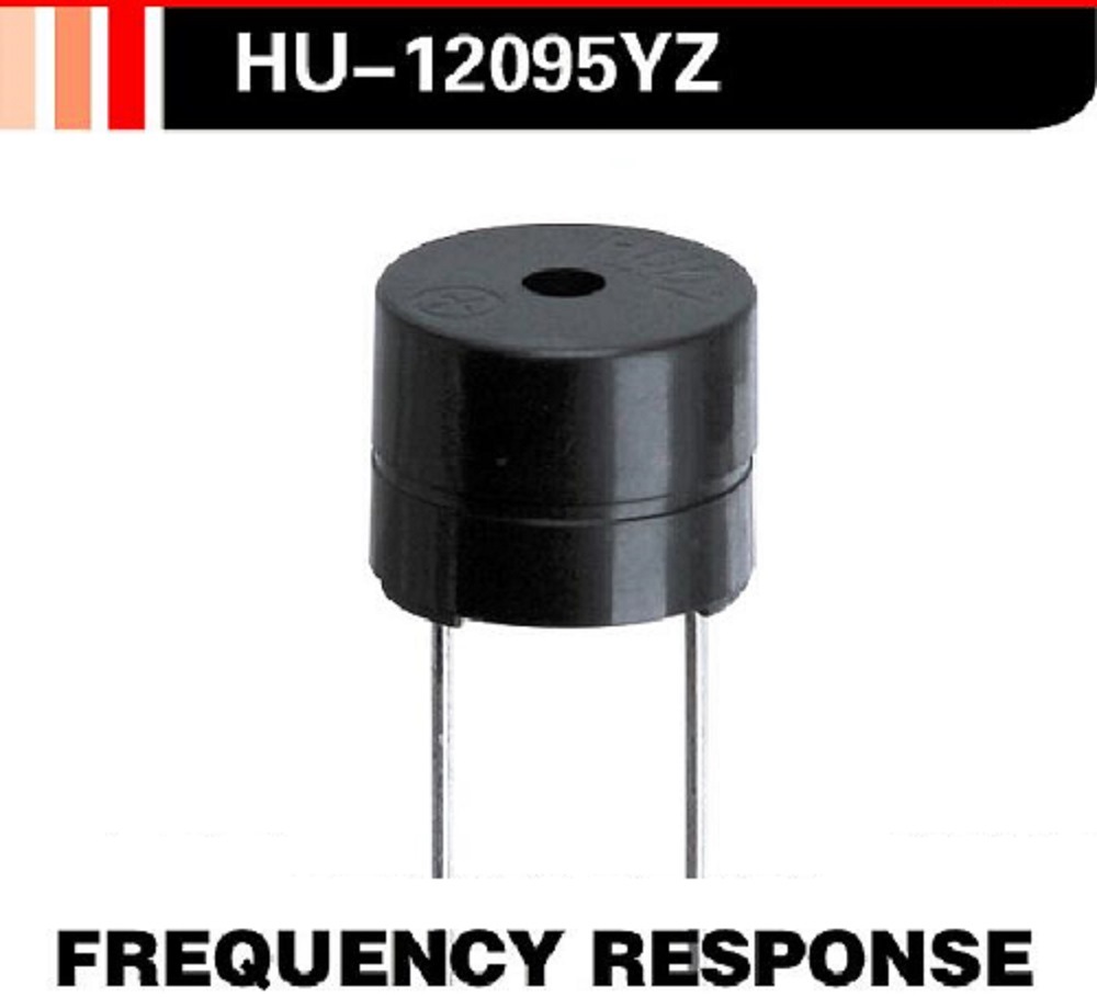 HUDZ品牌：电磁式有源12095双长针蜂鸣器 [高端品质]高分贝