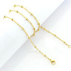 Fashionable necklace stainless steel from pearl, chain