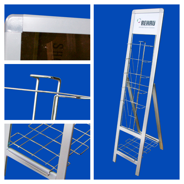 专业定做杂志架 报刊架 书报架 报纸架 展示架