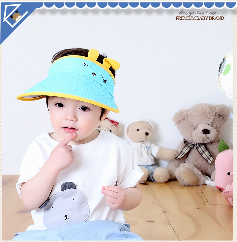 小兔大檐空顶帽_10